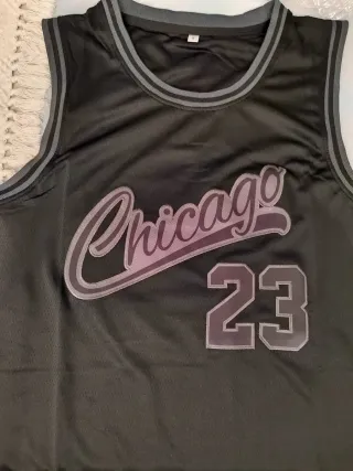 Completo Basket Chicago 23 Jordan Nero