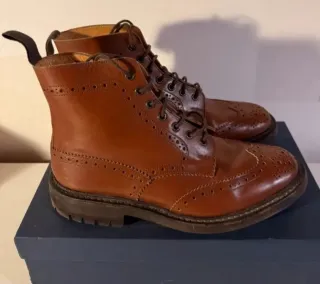 Tricker's Stivali Originali Marrone Taglia 8 1/2