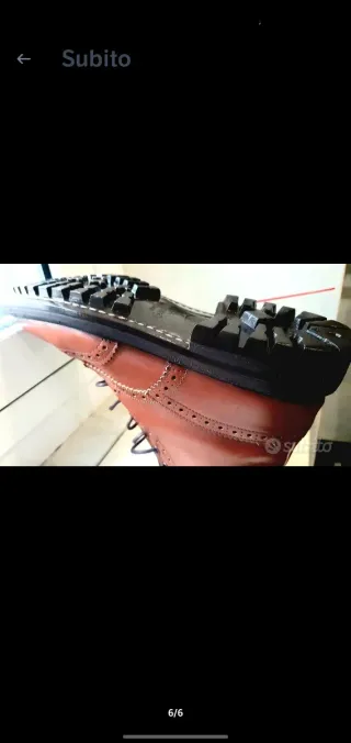 Tricker's Stivali Originali Marrone Taglia 8 1/2