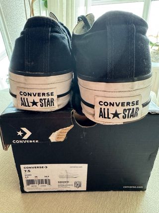 Zapatillas Converse Plataforma Negras