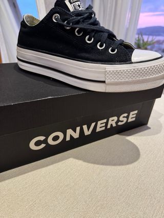 Zapatillas Converse Plataforma Negras
