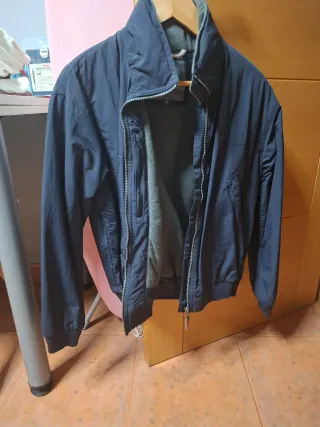 Chaqueta SLAM azul y gris