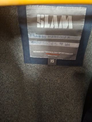 Chaqueta SLAM azul y gris