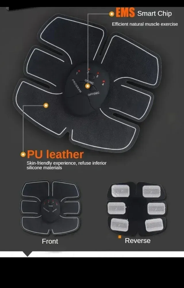 Estimulador Abdominal EMS. Tonificar abdomen.