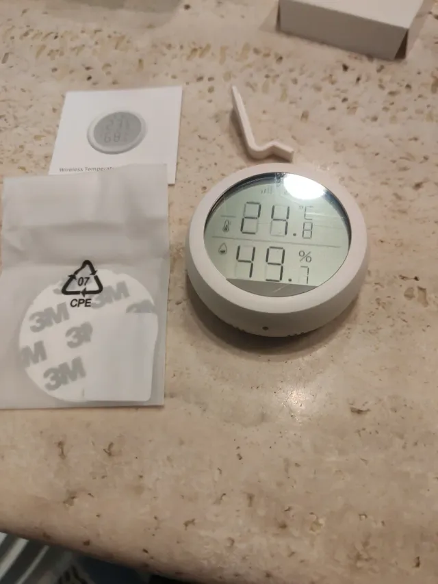 Sensor Temperatura Humedad Zigbee