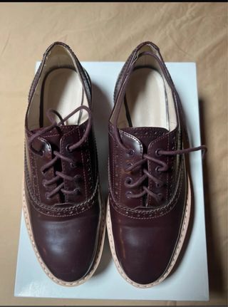 Scarpe stringate Zara marroni