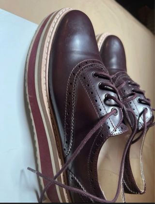 Scarpe stringate Zara marroni