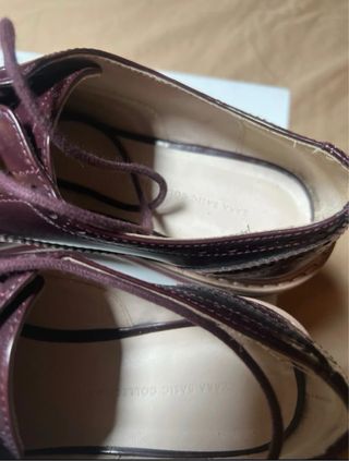Scarpe stringate Zara marroni