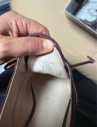 Scarpe stringate Zara marroni