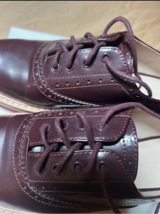 Scarpe stringate Zara marroni