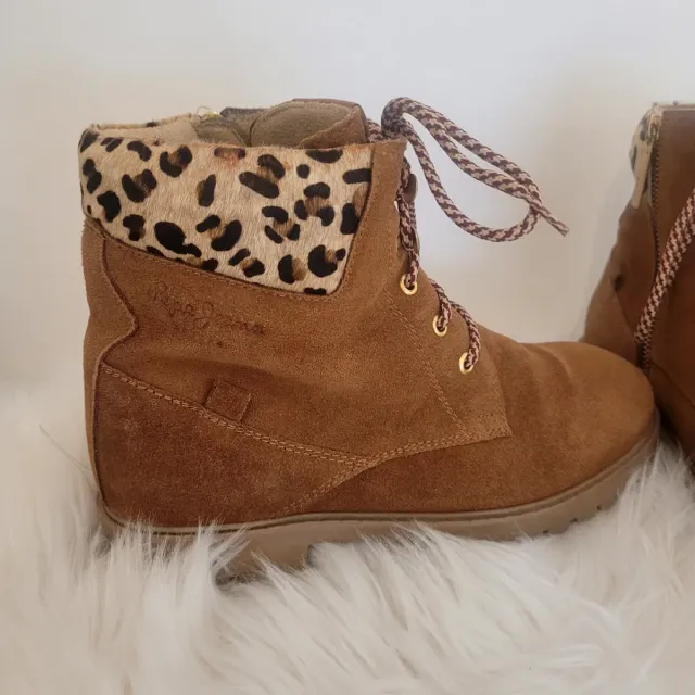Botas Pepe Jeans Mujer Marrones