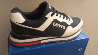 Levi's Zapatillas Talla 43 Azul y Blanco