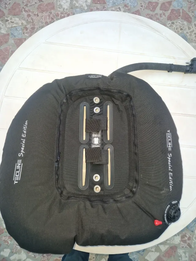 Ala buceo Tecline técnico bibotella/monobotella