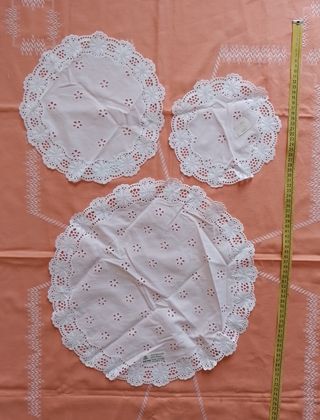 Centrini Hesta rotondi in cotone