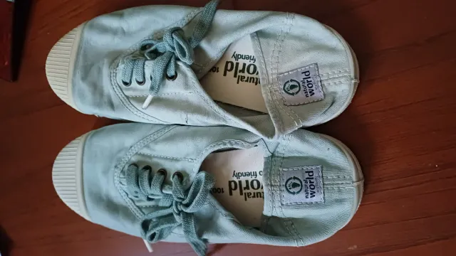 Zapatillas Natural World 100% Algodón Eco