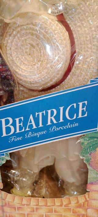 Coppia di Bambole in Porcellana vintage.