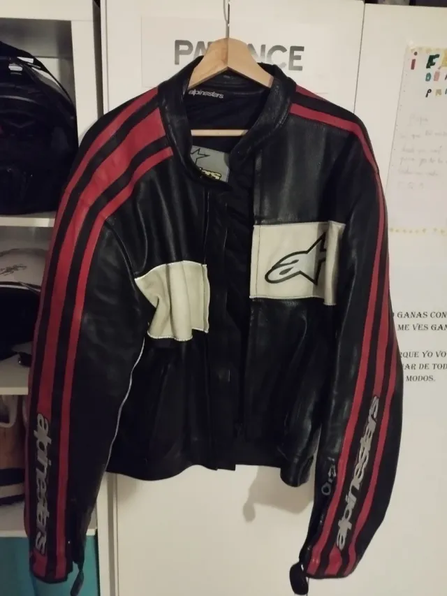 Chaqueta de cuero Alpinestars talla L