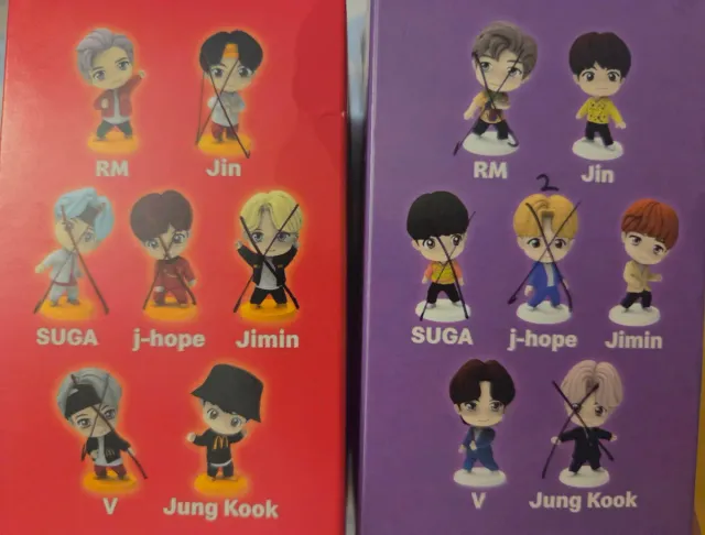 Muñecos Tiny Tan BTS