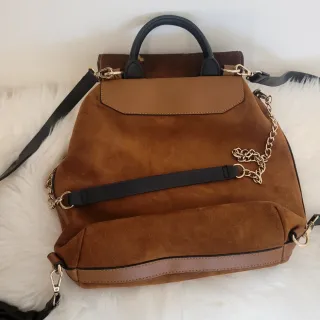 Bolso Mochila Mujer Marrón