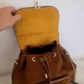 Bolso Mochila Mujer Marrón