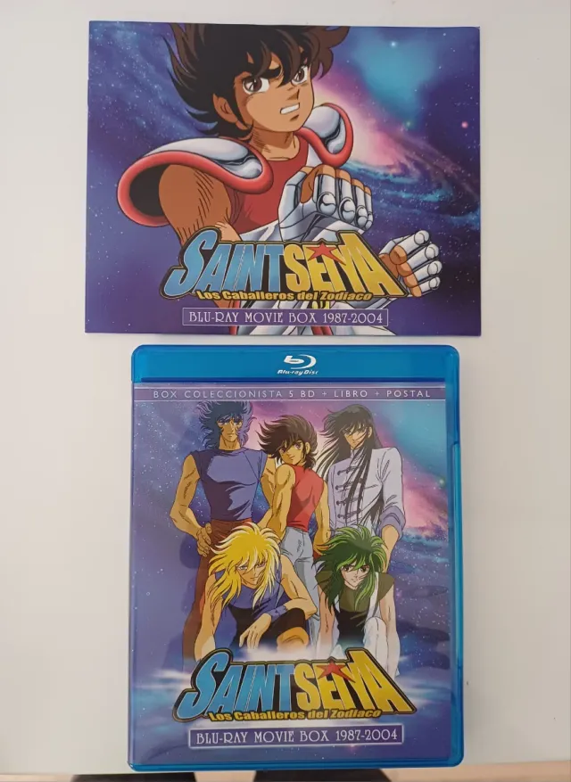 Saint Seiya Películas Blu-ray 1987-2004
