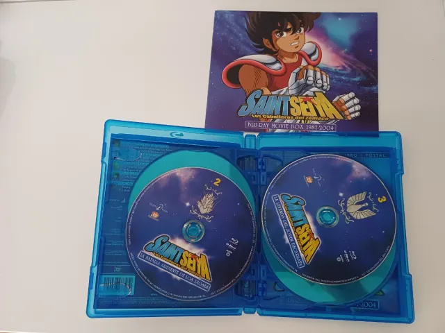 Saint Seiya Películas Blu-ray 1987-2004