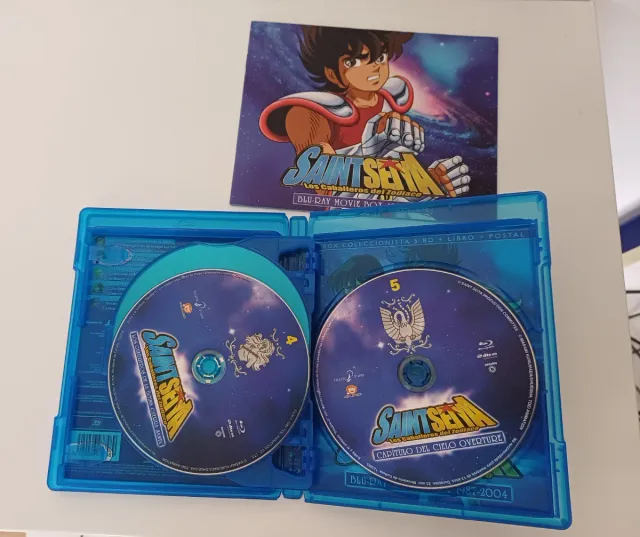 Saint Seiya Películas Blu-ray 1987-2004