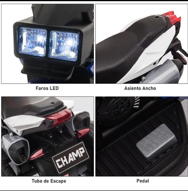 Moto eléctrica infantil