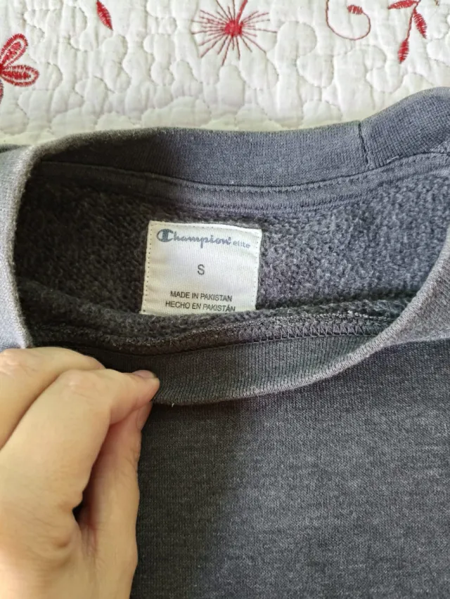 Sudadera Champion Gris