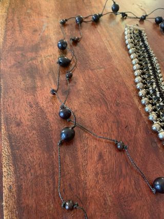 Conjunto bisutería collar y pulsera