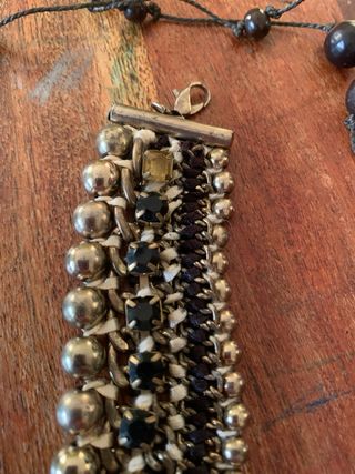 Conjunto bisutería collar y pulsera