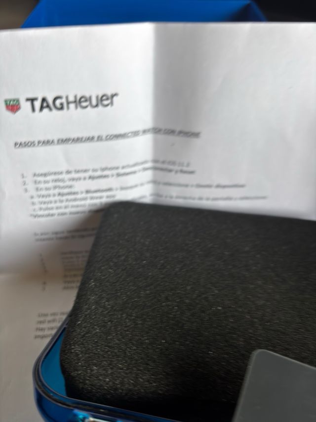 Reloj TAG Heuer Carrera Cronógrafo Azul