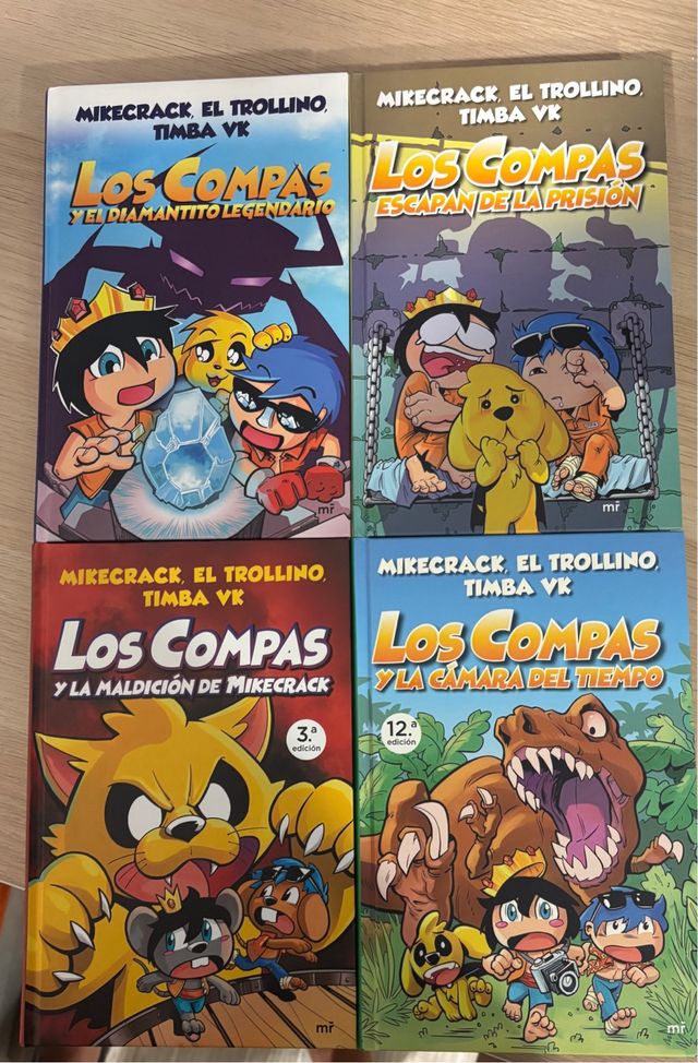 los compas. 1,2,3 y 4.