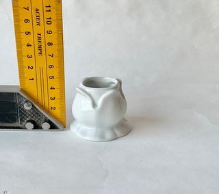 Portacandele a fiori in porcellana