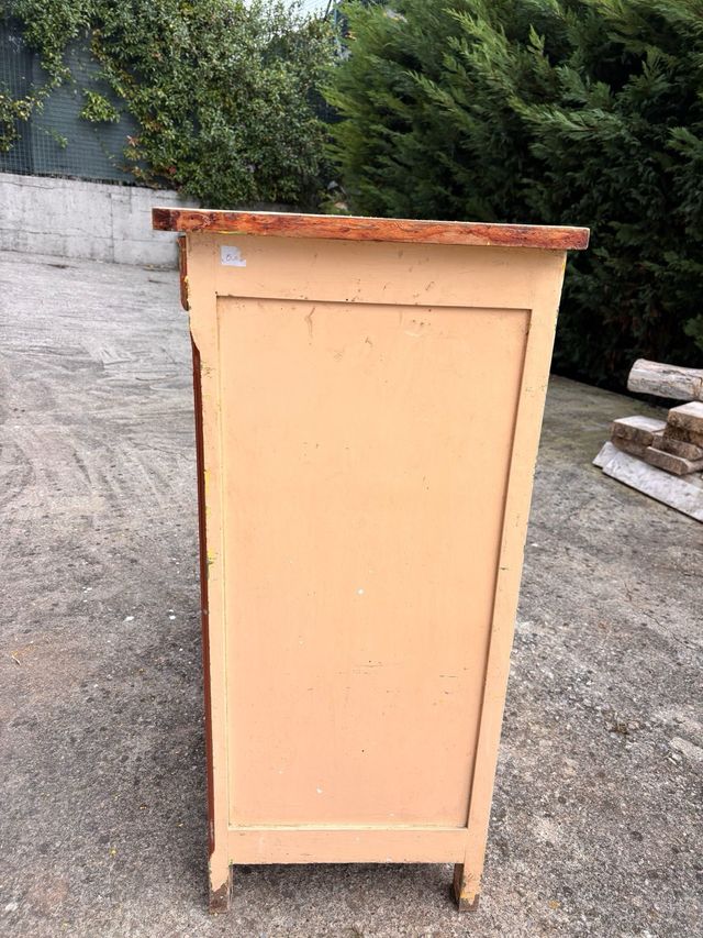 Buffet Francés Madera Beige y Amarillo