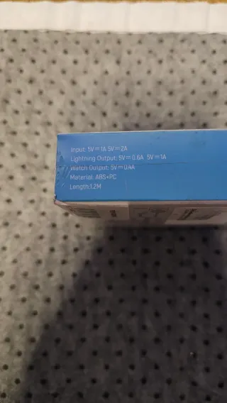 Cable Carga 2 en 1 Apple Watch/ iPhone