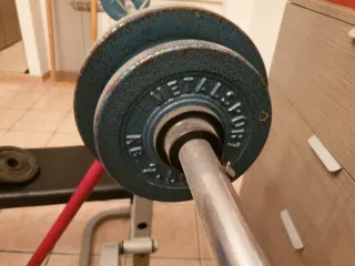 Pesi palestra metallo Usato