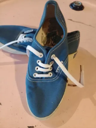 Sapatilhas de pano azuis n.º 31