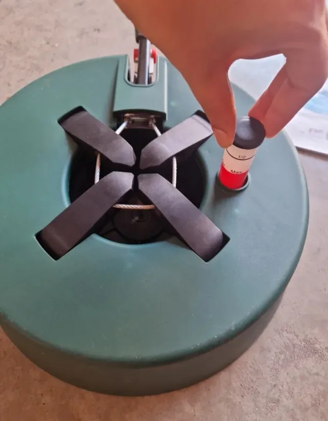 Base para árbol de Navidad