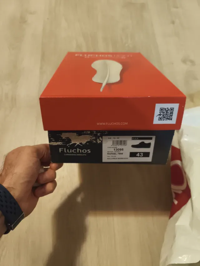 Zapatos Fluchos Negros Hombre Talla 43