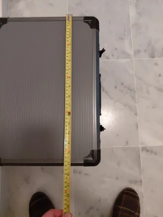 Maletín Aluminio con cerraduras