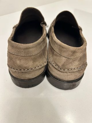 Mocasines Massimo Dutti ante marrón