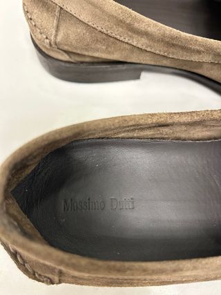 Mocasines Massimo Dutti ante marrón
