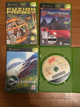 Giochi Xbox: Fuzion Frenzy, PGR2, ISS2, Rocky