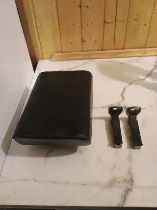 Cuscino sella bici nero