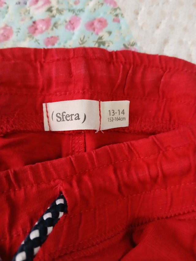 Lote 3 Pantalones cortos niño/niña (3 uds) 12-14