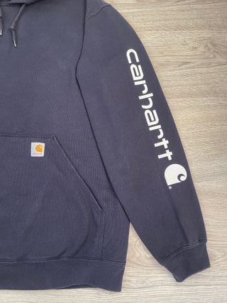 Carhartt Oversize Hoodie Sweatshirt Sleeve Logo
