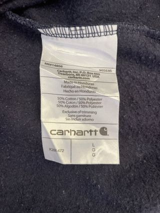 Carhartt Oversize Hoodie Sweatshirt Sleeve Logo