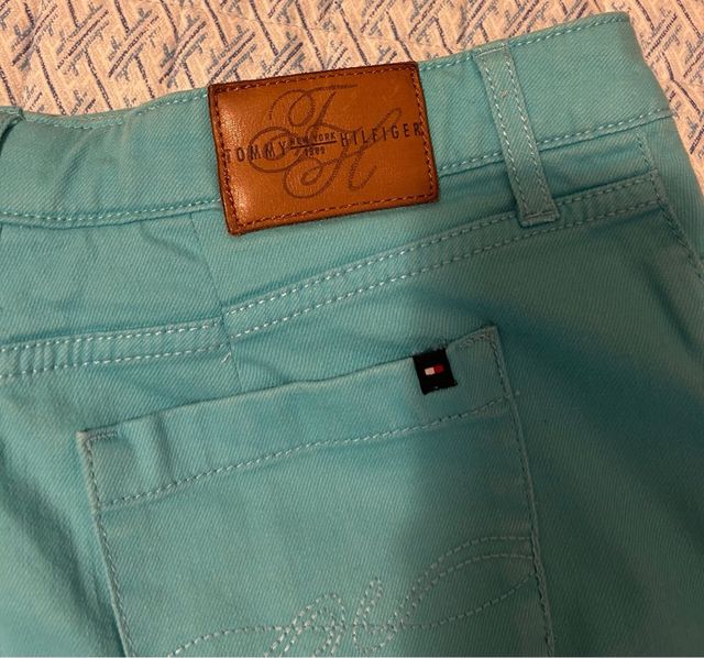 Gonna Tommy Hilfiger color petrolio