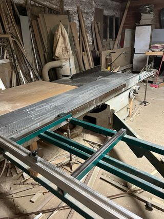 Escuadradora Carro 260 Disco Inclinable